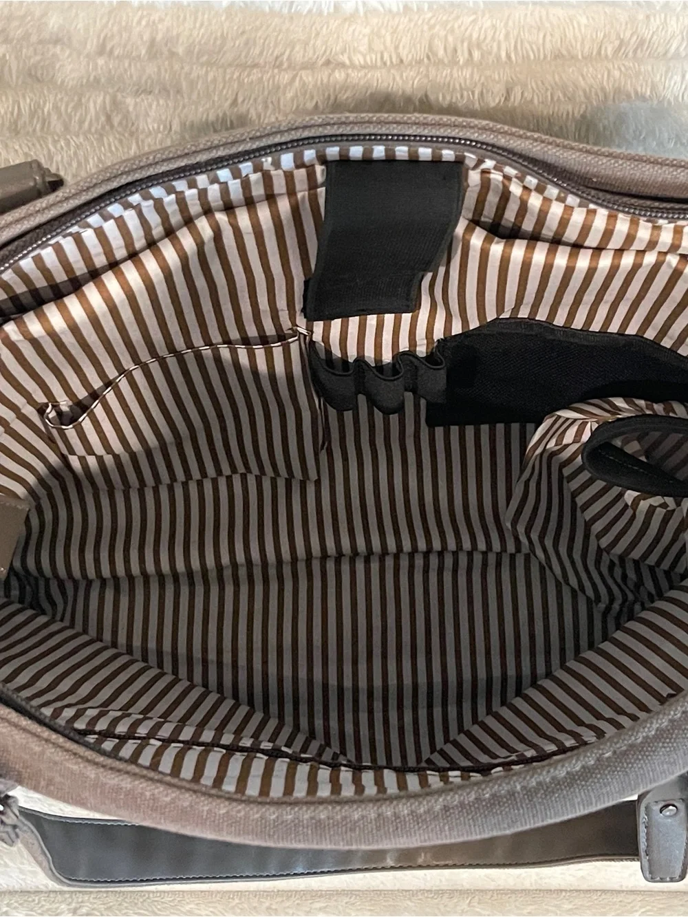Heavy Duty Canvas Tote Laptop Computer Bag